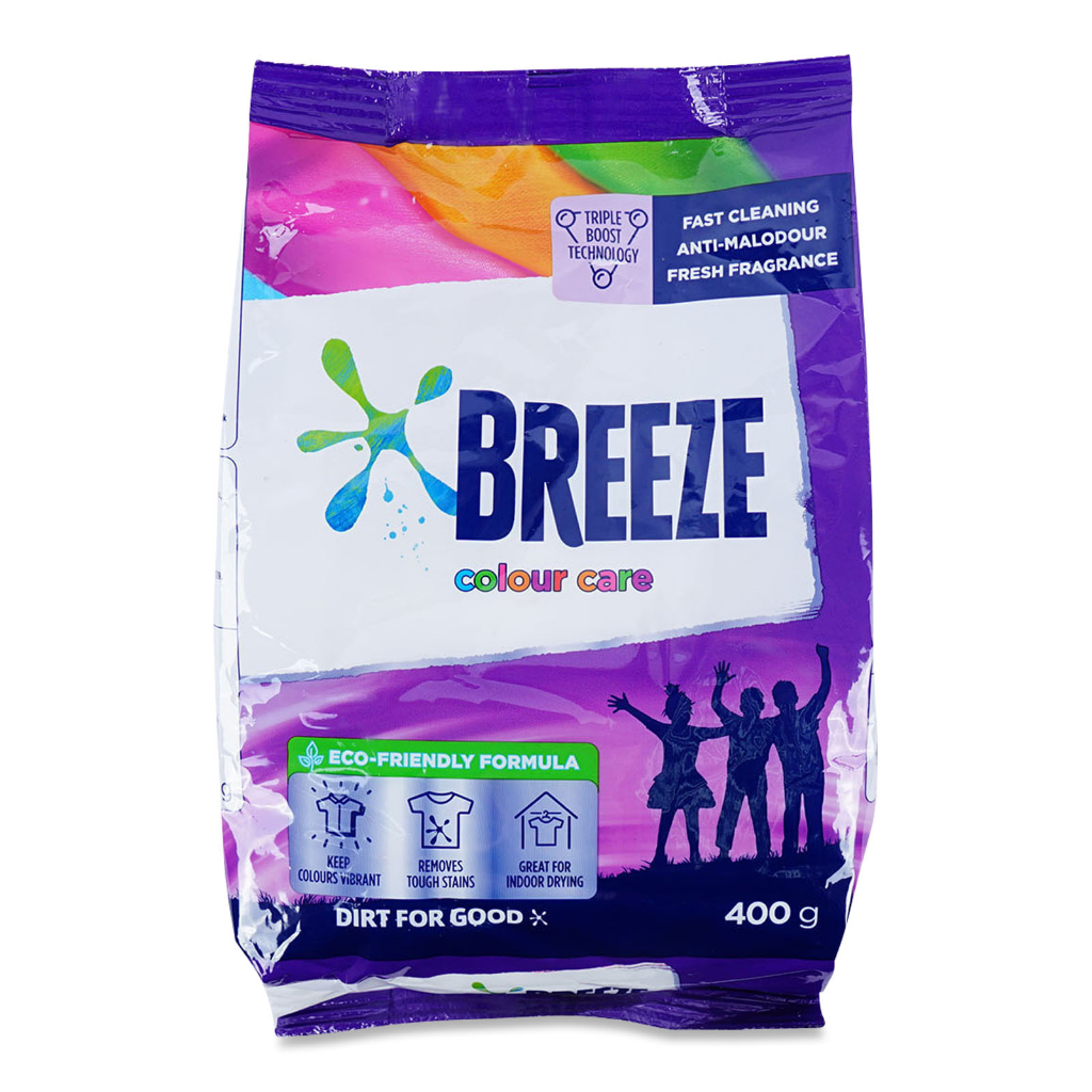 Breeze Powder Detergent Colour Care 400g Shopee Singapore