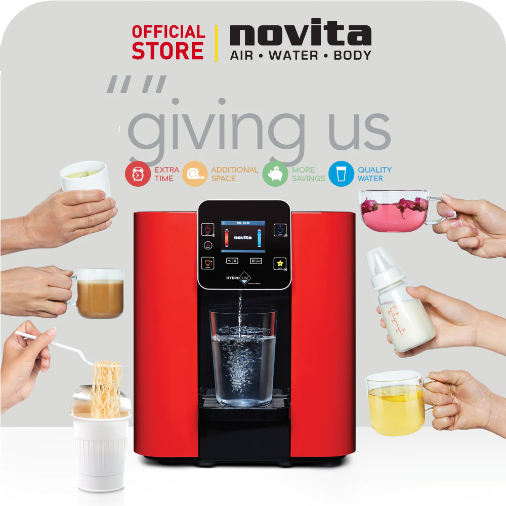 Tradein Special novita HydroCube™ Hot/Cold Water Dispenser W29 (6