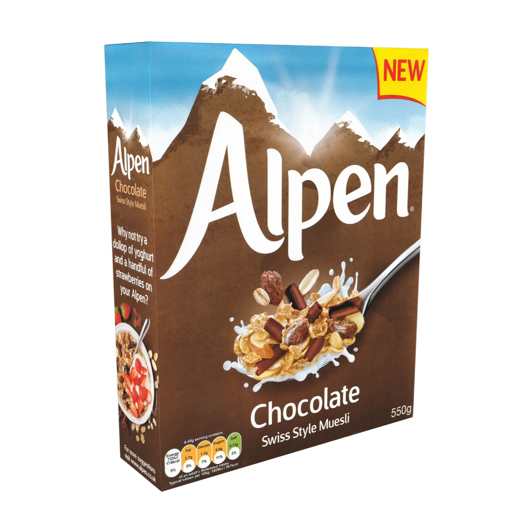Alpen Original Swiss Style Muesli 550g Shopee Singapore