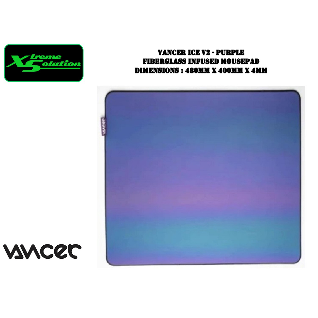 Vancer ICE V2 Large Fiberglass Infused Gaming Mousepad Shopee Singapore