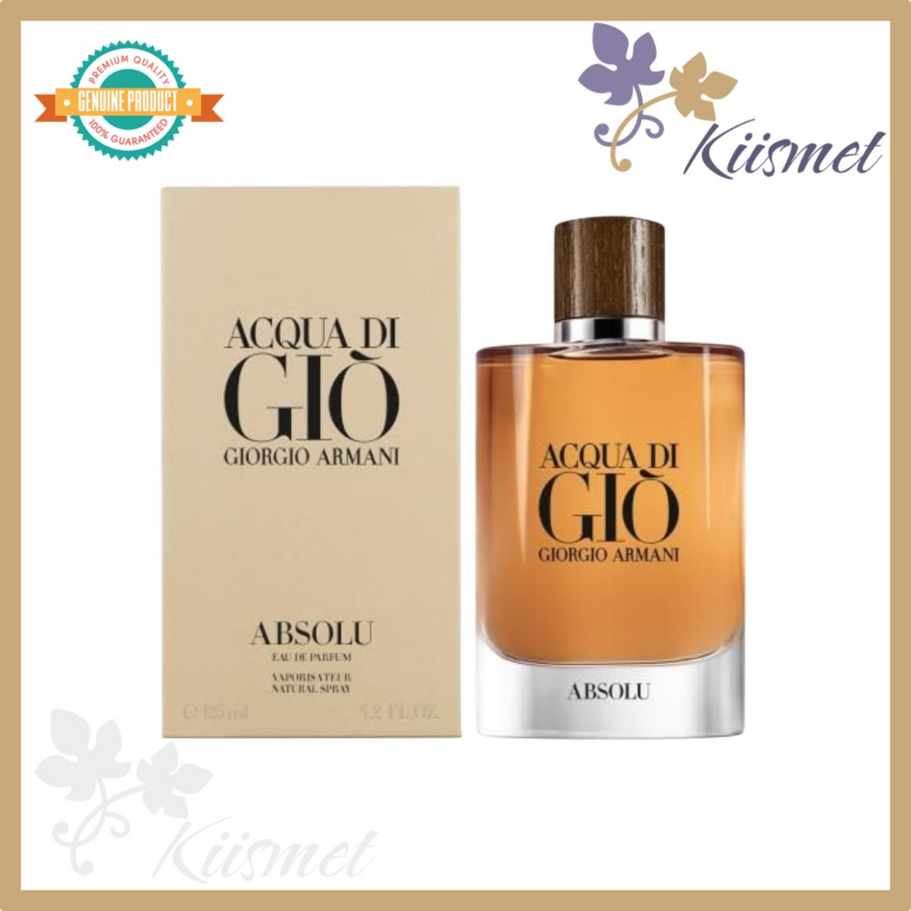 GIORGIO ARMANI ACQUA DI GIO ABSOLU EDP 125ML Shopee Singapore