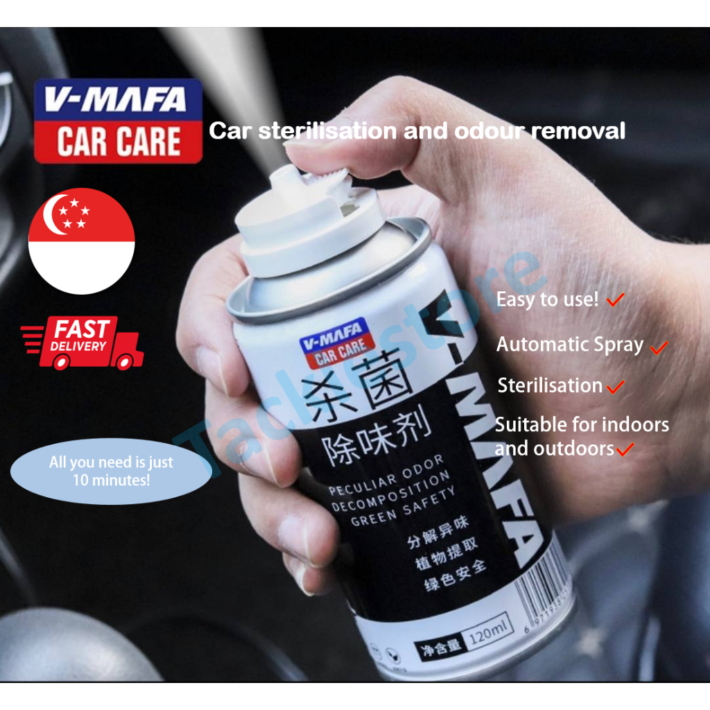 [SG Local Seller] VMAFA Car Air Freshener Deodorizer Aircon Cleaner