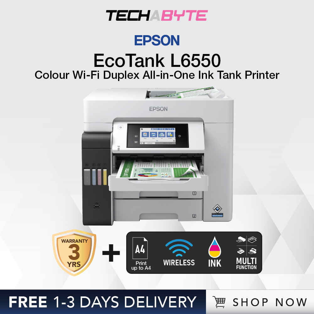 Epson Ecotank L6550 Inktank Printer Shopee Singapore 4850