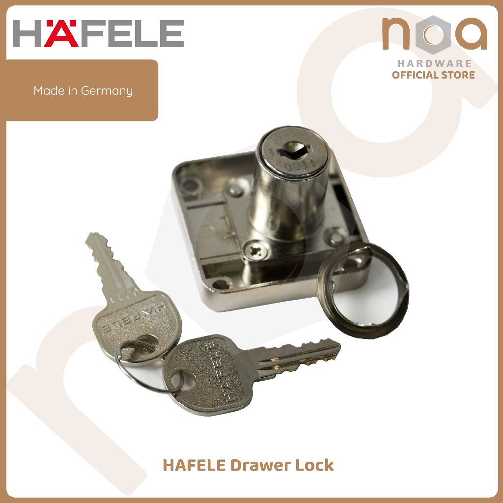 HAFELE GERMANY High Quality Drawer Lock Key Set (Masterkey/ Key Alike ...