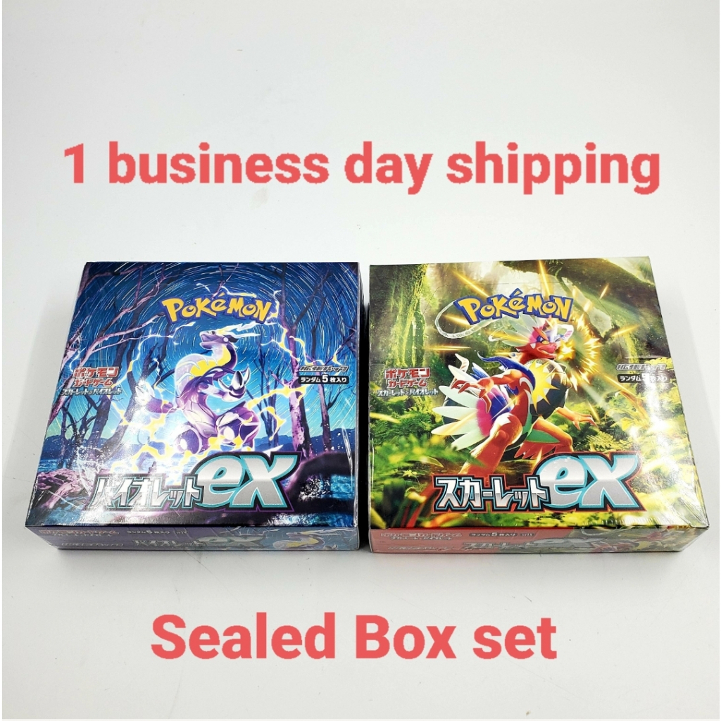 Pokemon Card Game Scarlet & Violet Booster Box sv1S sv1V Original Direct  from Japan | Shopee Singapore