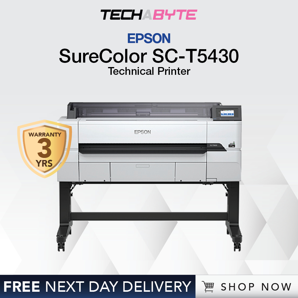 Epson Surecolor Sc T5430m Multifunction Technical Printer Shopee Singapore 0663