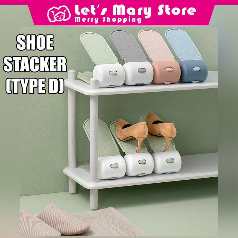 Premium Shoe Stacker (Type D) / Organizer / Space Savings / Let's Mary ...