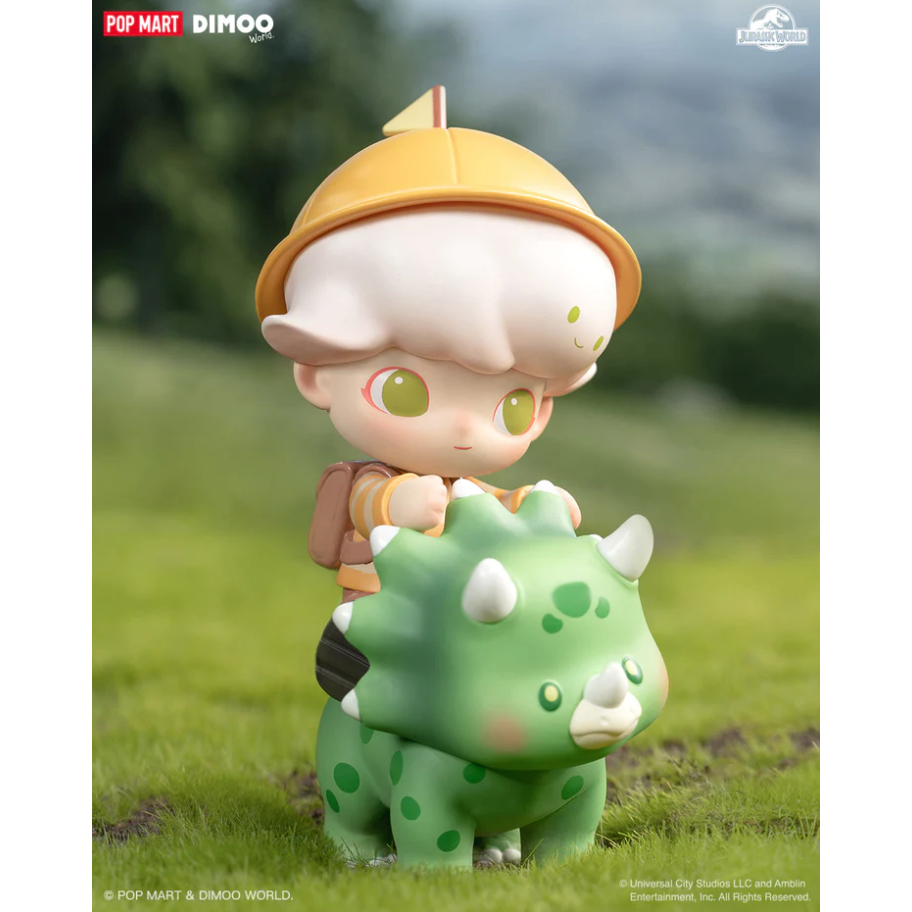POP MART Dimoo Jurassic World Series BABY DINOSAUR KNIGHT | Shopee ...
