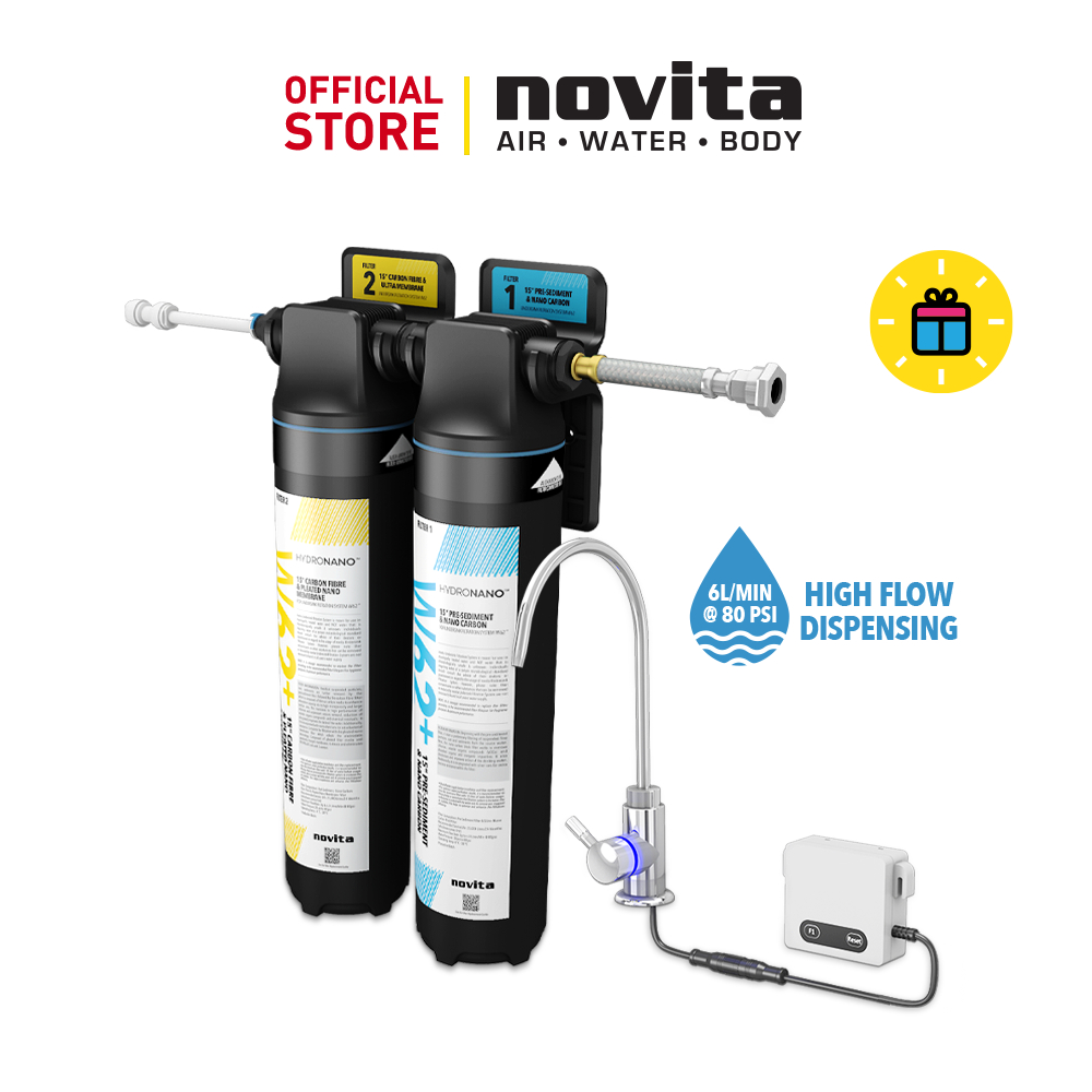 novita 15” Undersink Filtration System W62 Plus The Home • Ultra + Free Gifts Shopee Singapore