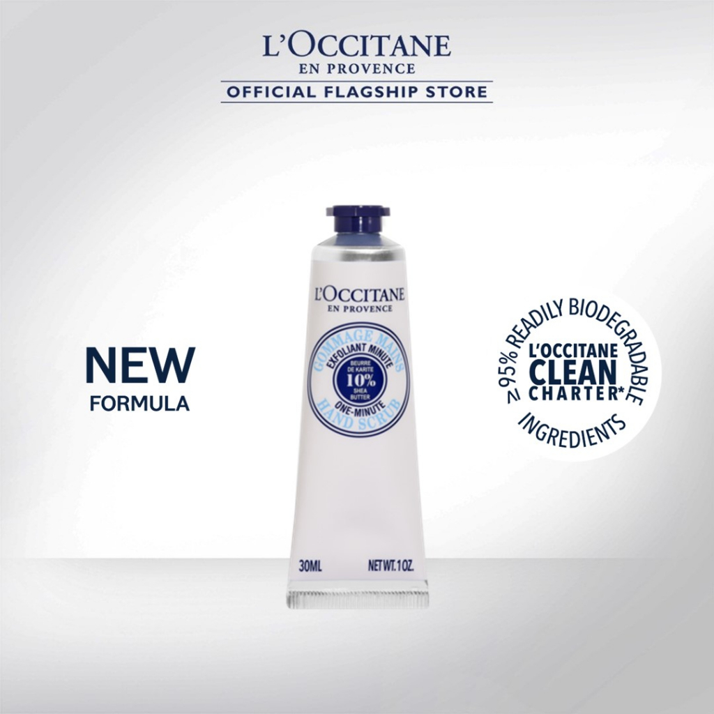 L'OCCITANE Shea Butter Hand Scrub 30ml Shopee Singapore