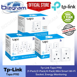 Buy [Bundle] 4x Tp Link Tapo P100 Smart Plug Online in Singapore
