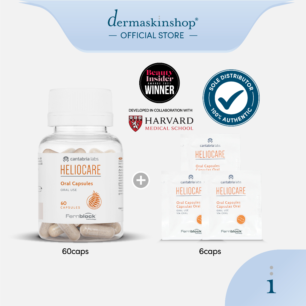 HELIOCARE Oral (Formulated for Asia) 60caps + FREE 6caps