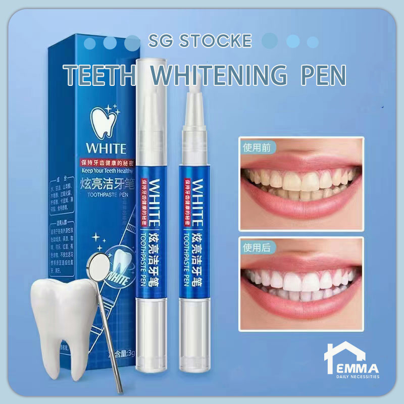 🔥SG Ready Stock🔥Teeth Whitening Pen Dazzling White Teeth Whitening Pen