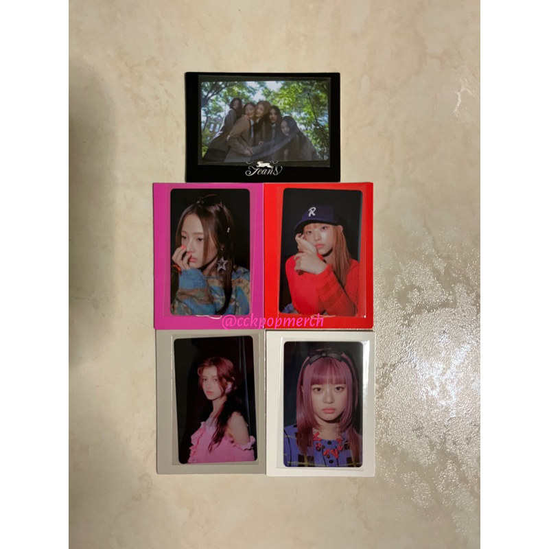 SG INSTOCK NewJeans omg message card Weverse pob frame pc Newjeans ...