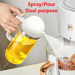 Portable Stainless and Glass Olive Oil Sprayer for Cooking - China