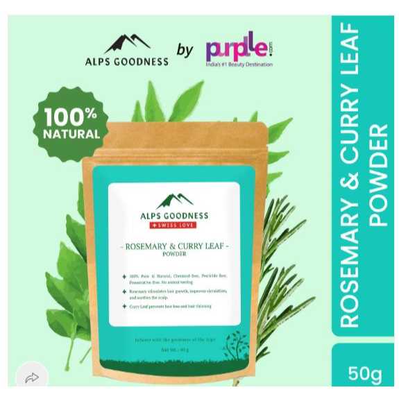 alps goodness rosemary and curry leaf powder 50g Shopee Singapore