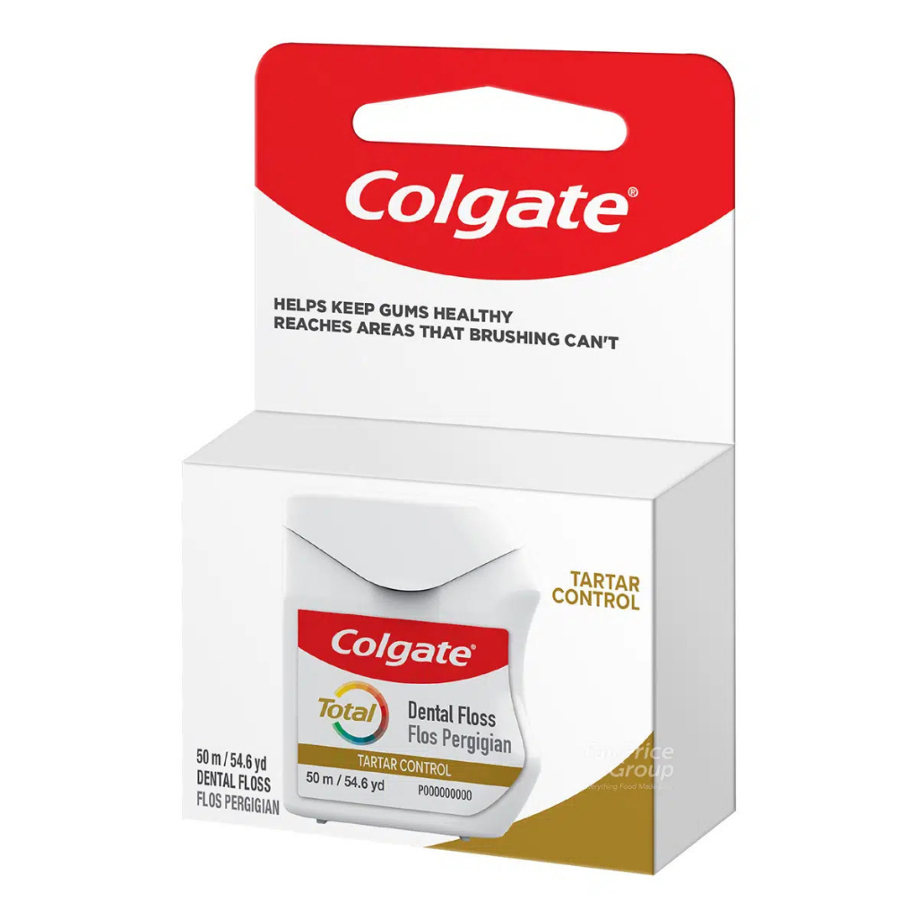Colgate Dental Floss with Tartar Control (50m) | Shopee Singapore