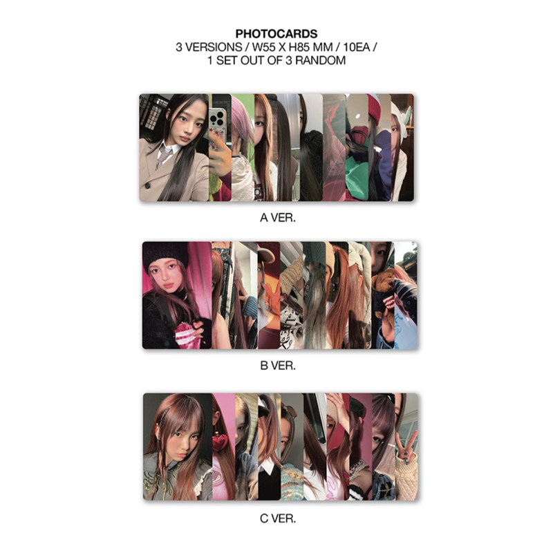 newjeans ニュージーンズ　トレカ　ditto omg weverse特典 ALBUM | PHOTOCARD] Newjeans OMG Weverse Album New Jeans Ditto