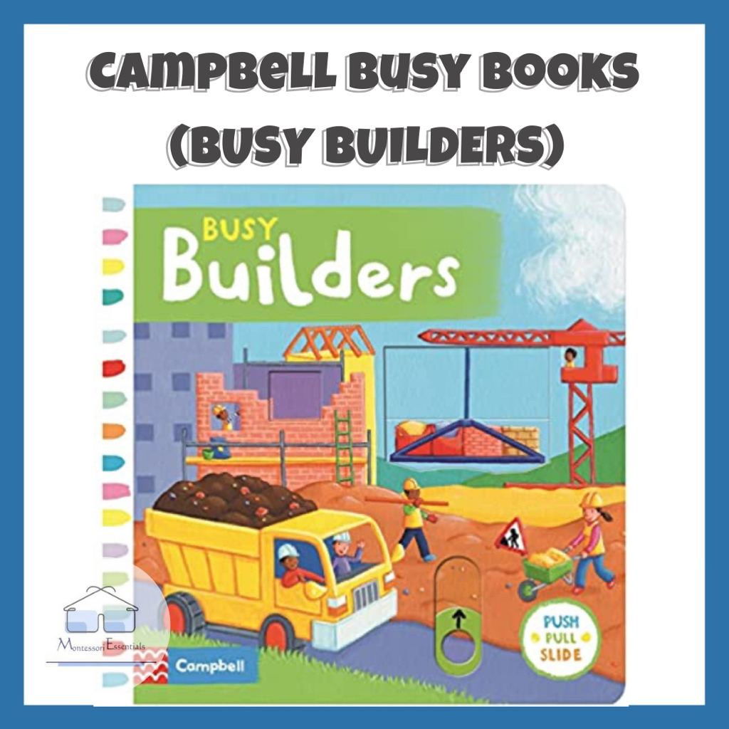 [Busy Builders] Campbell Busy Book Series Interactive Board Book for ...