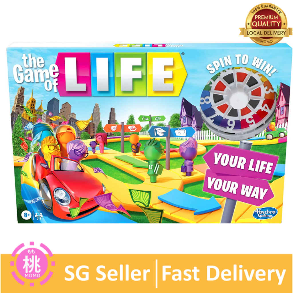 Hasbro The Game of Life (2-4 Players) | Shopee Singapore