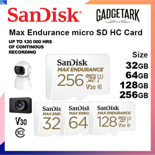[SG] SanDisk Max Endurance micro SD HC Card 32GB | 64GB | 128GB | 256GB ...