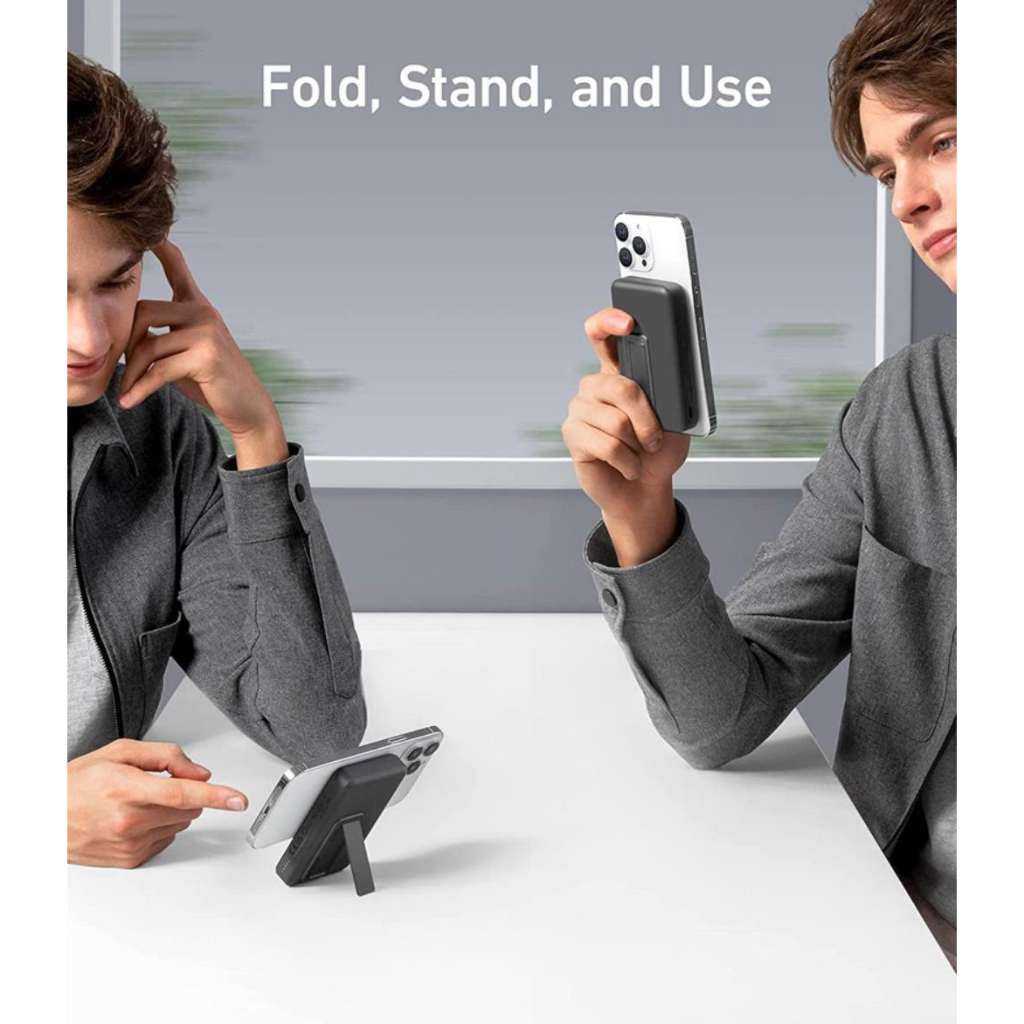 Anker - Power Bank, 633 Magnetic Battery, 10,000mAh Foldable Magnetic Wireless Portable Charger, Only for iPhone 14, 14 Pro, 14 Pro Max, 13, 13 Pro Anker - Power Bank, 633 Magnetic Battery, 10,000mAh Foldable Magnetic Wireless Portable Charger, Only for iPhone 14, 14 Pro, 14 Pro Max, 13, 13 Pro