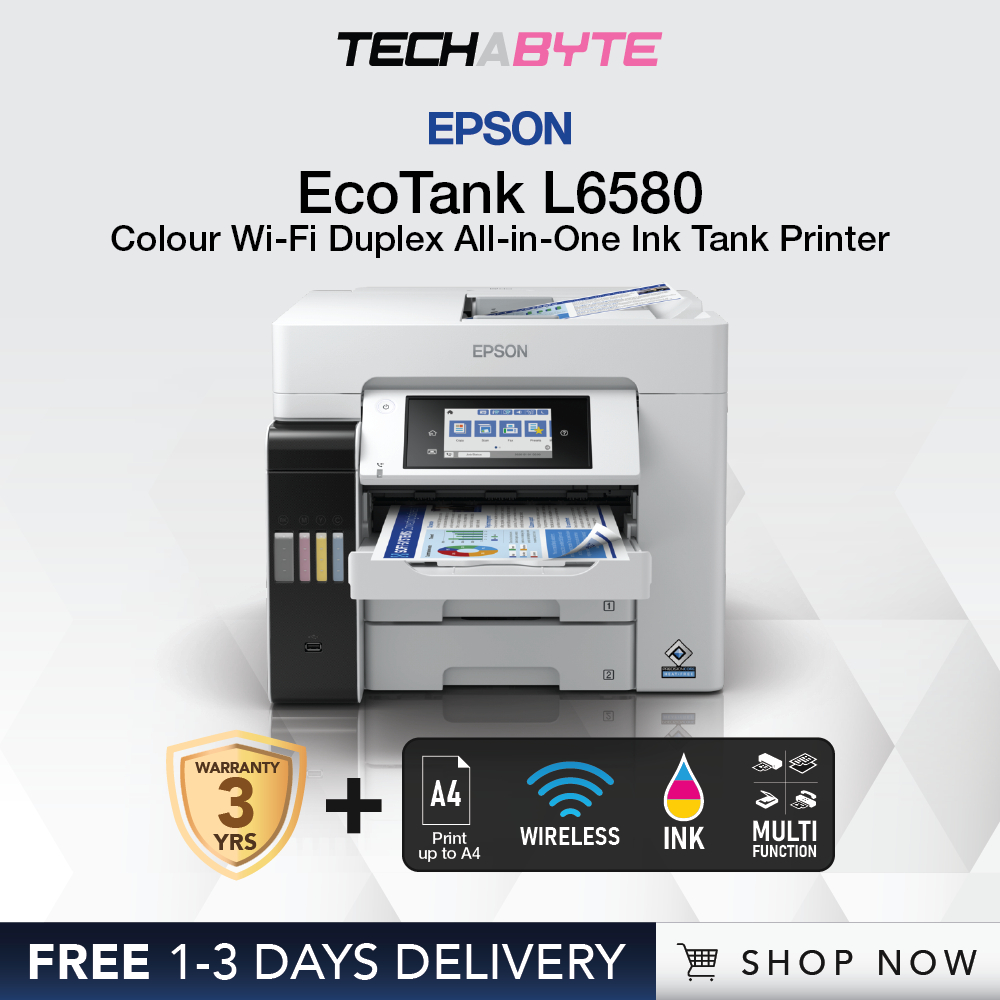 Epson Ecotank L6580 Inktank Printer Shopee Singapore 8835
