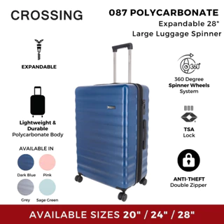 Crossing suitcase online