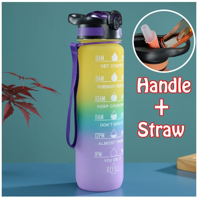 SG ready stock 1L Amazon Korea SK Tritan BPA Free Water Bottle Bouncing ...