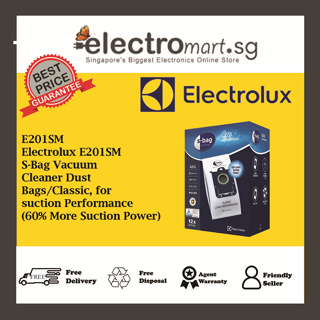 ELECTROLUX e201sm 12 Sacs d'aspirateur Mega Pack s-Bag Classic Long  Performance