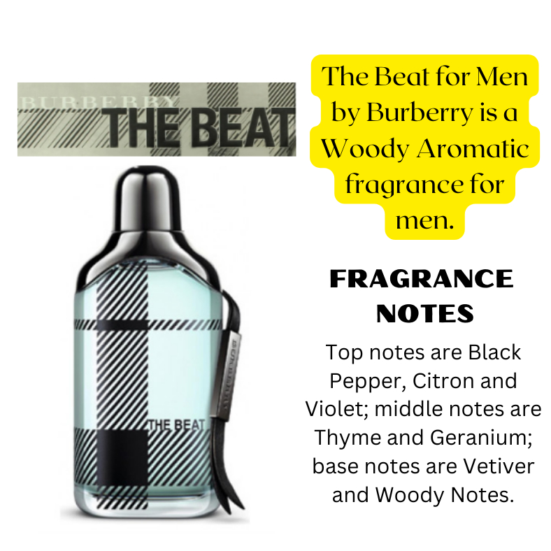 Burberry the beat notes best sale