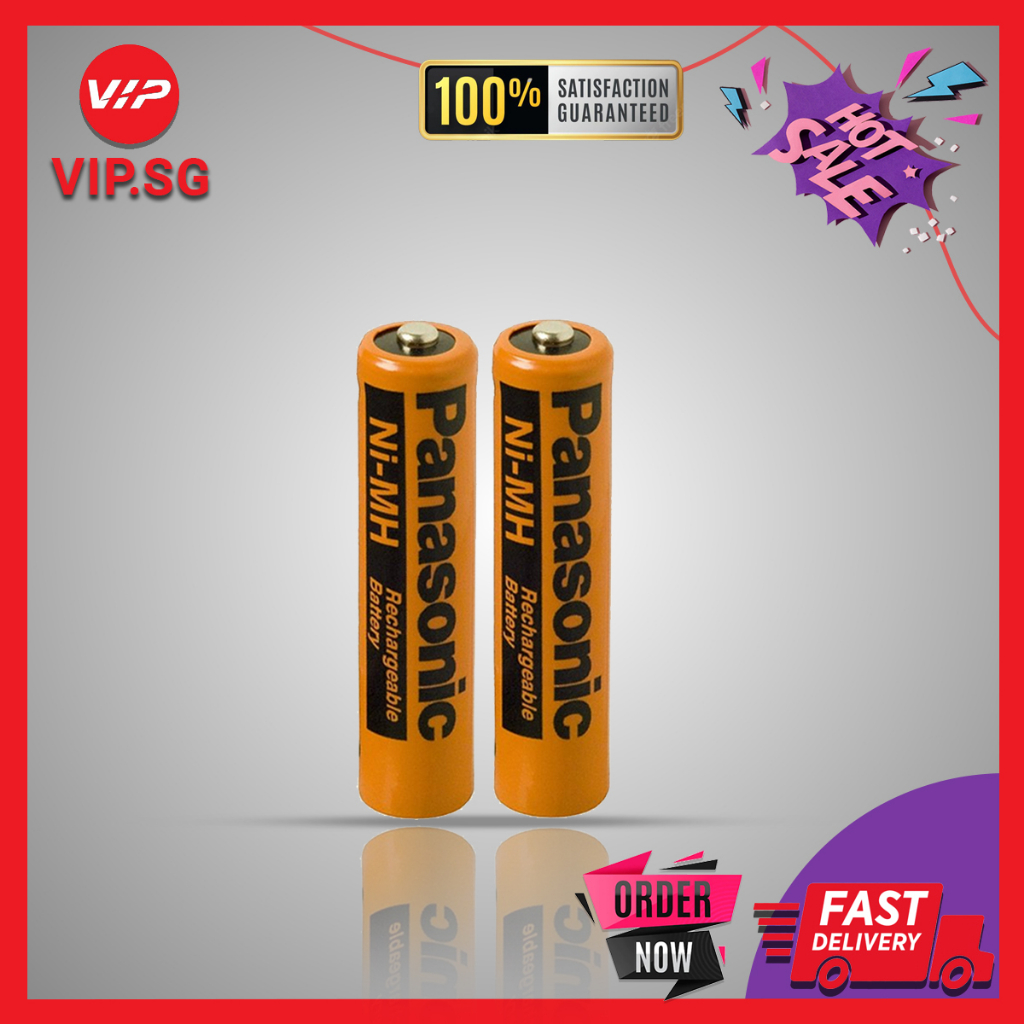 Panasonic BK-4LDAW/2BT AAA Rechargeable Battery Ni-MH 1.2V Cordless ...