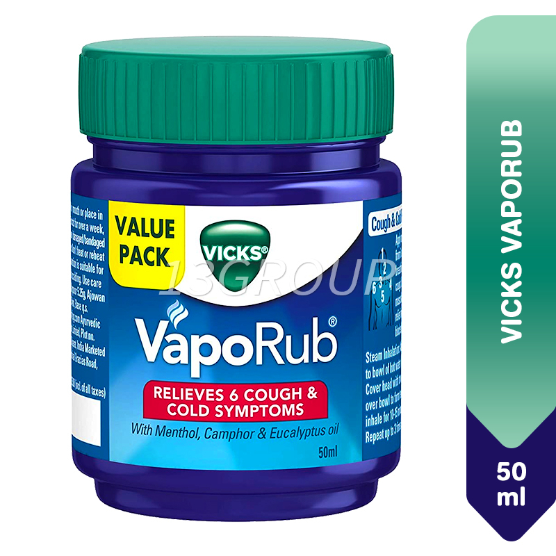 Vicks VapoRub Relieves Cough & Cold Symptoms, Assorted | Shopee Singapore