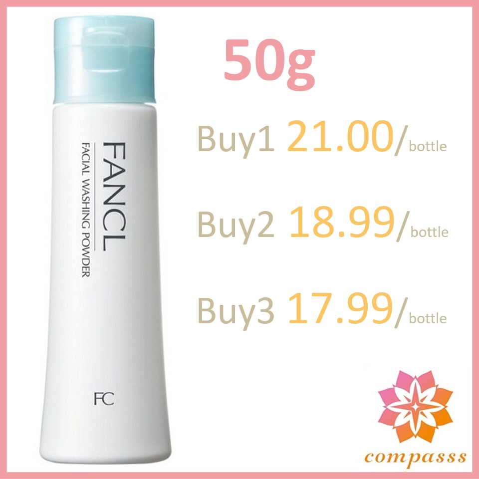 FANCL Face wash powder Facial Washing Powder 50g Shopee Singapore
