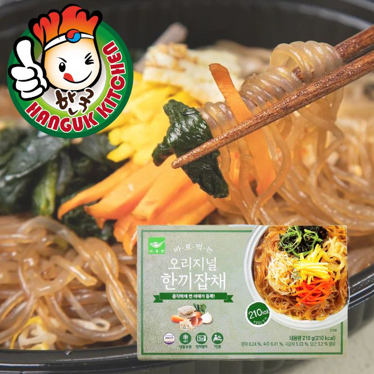Korean Vegetables Japchae 210g Saongwon Hanguk Kitchen Korean Food Mart