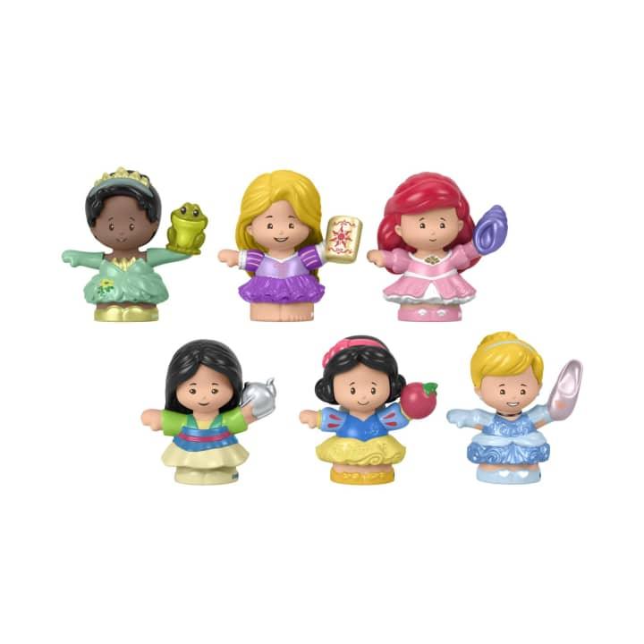 Fisher Price Little People Disney Princess Gift Set (Ariel, Tiana, Snow ...