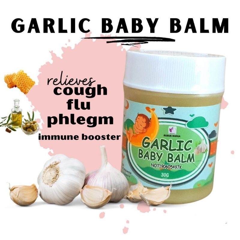 Garlic Balm for Cough, Flu & Phlegm Shopee Singapore