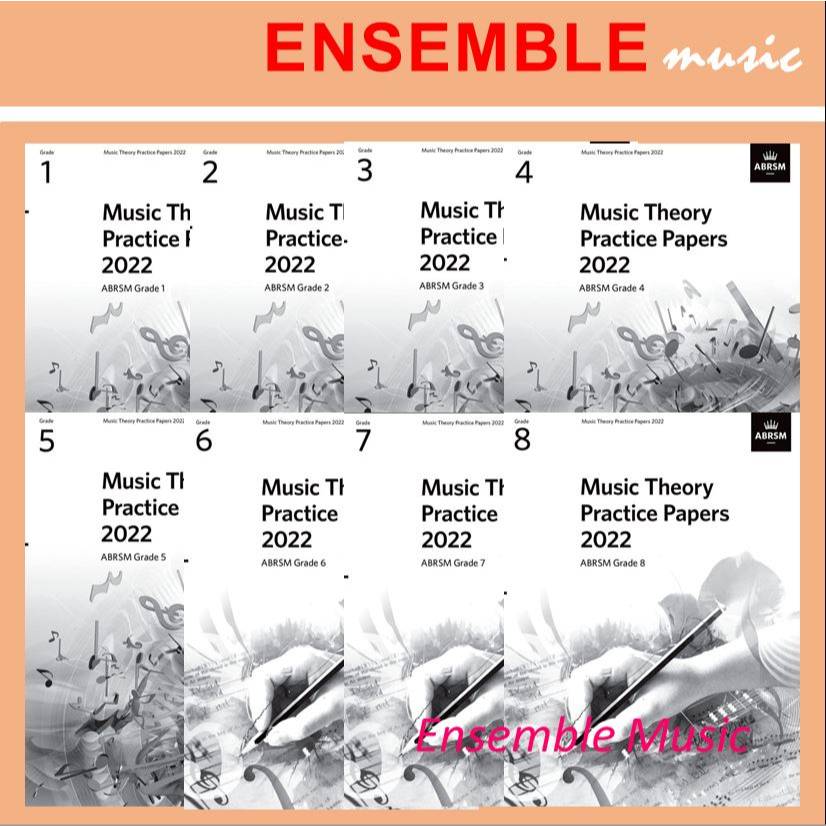 2022 ABRSM Music Theory Practice Papers/Model Answers Grade 1, 2, 3, 4 ...