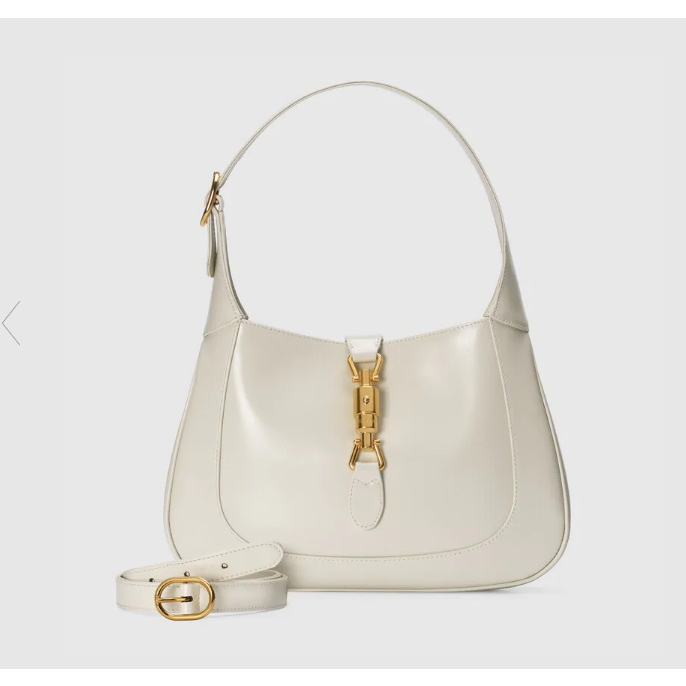 White leather gucci on sale bag