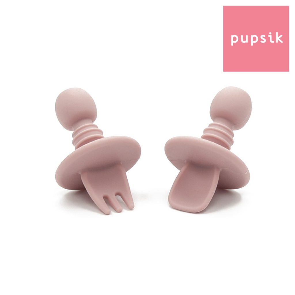 Biomom Baby's First Fork and Spoon (2 Colors) | Shopee Singapore