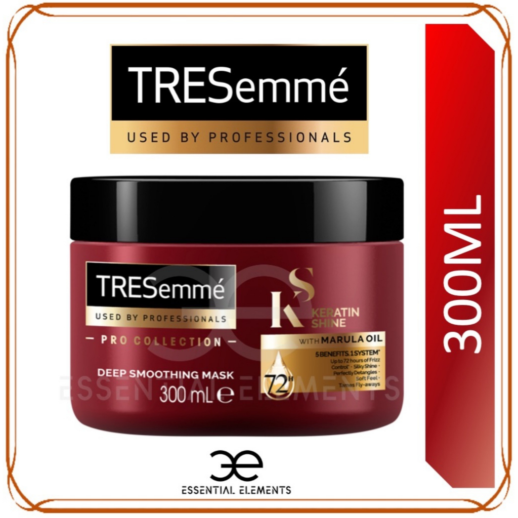 TRESemme Keratin Smooth Deep Smoothing Hair Mask 300ml Pro Collection Shopee Singapore