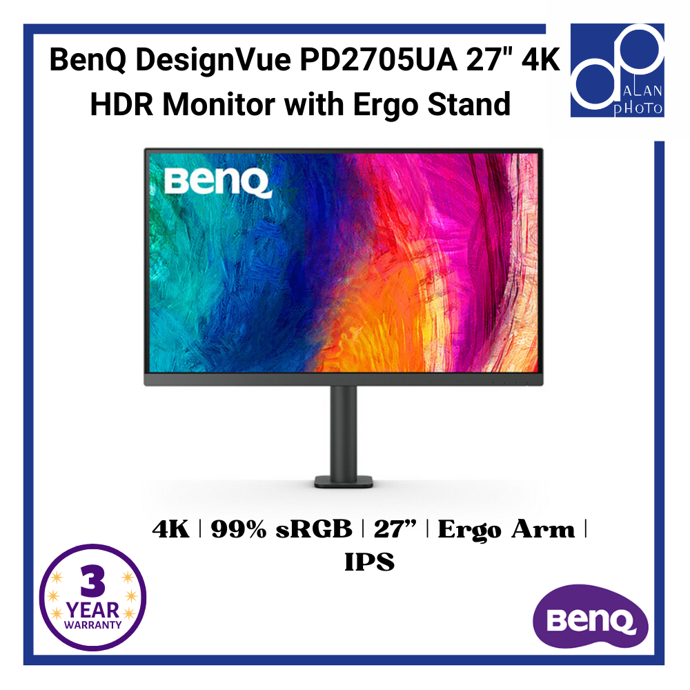 [New Release] BenQ DesignVue (PD2705UA 27") (PD3205UA 31.5") 4K HDR