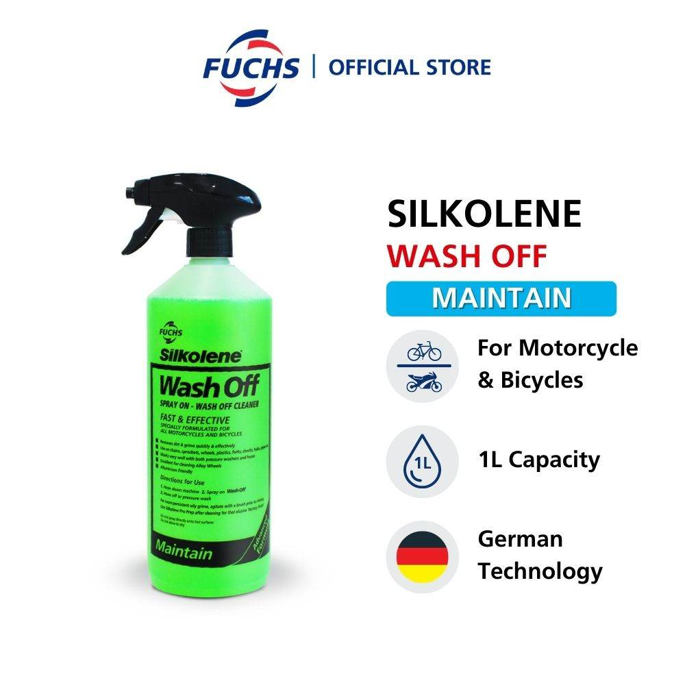 Silkolene Wash Off for Motorcycle Wash & Bicycle Wash 1L Non Corrosive ...
