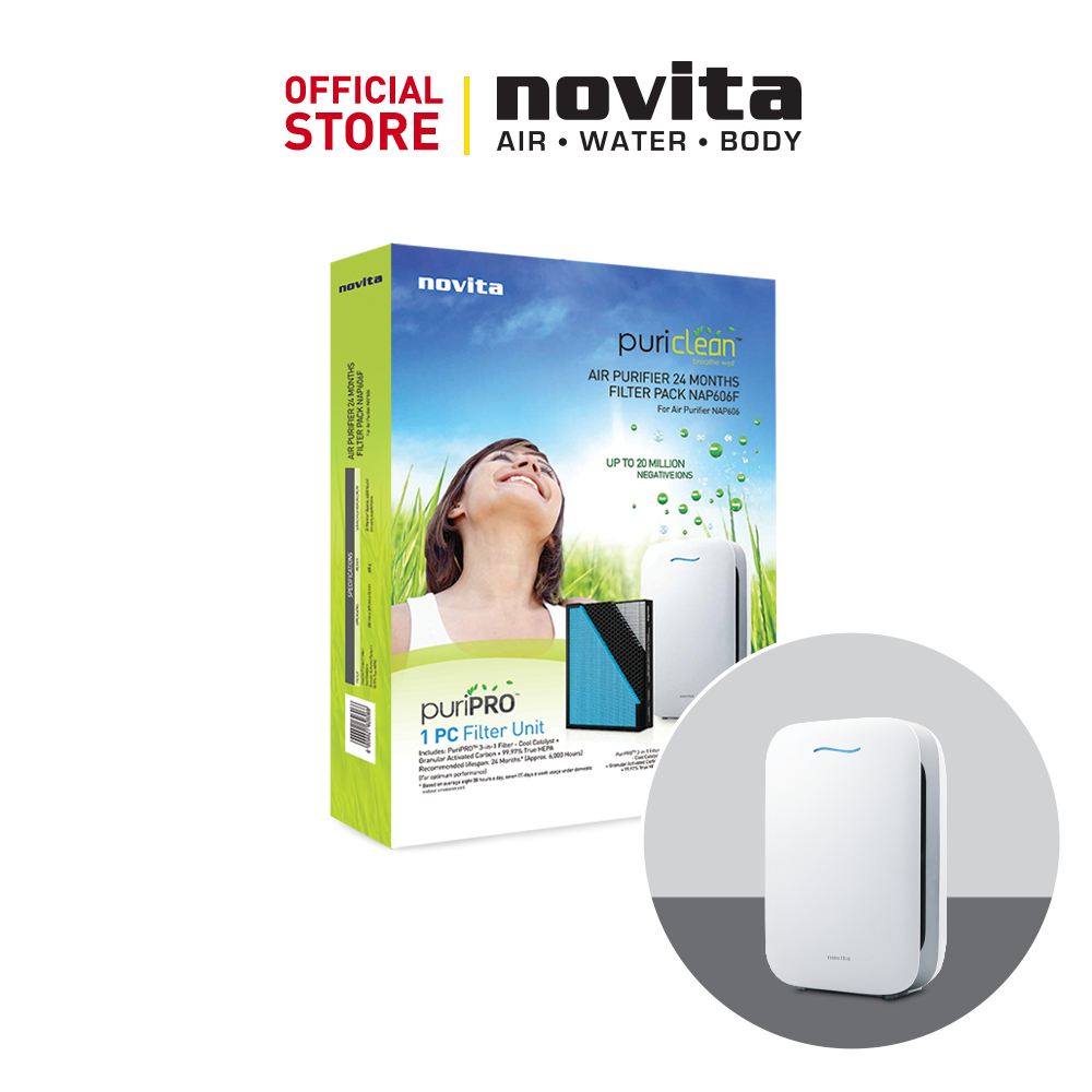 novita NAP606 24Months Replacement Filter Pack Shopee Singapore