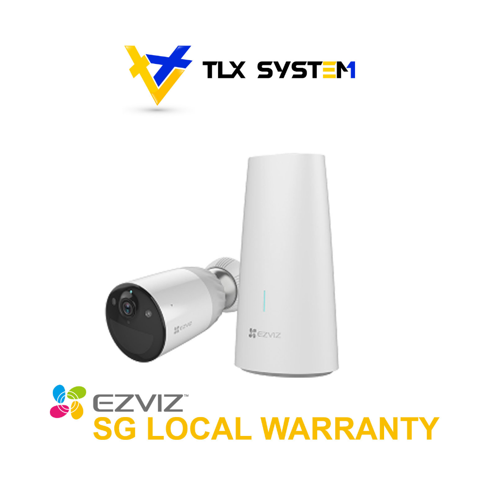 EZVIZ BC1-B1 Outdoor Battery Smart Home Wi-Fi 2.4Ghz Full Color CCTV ...