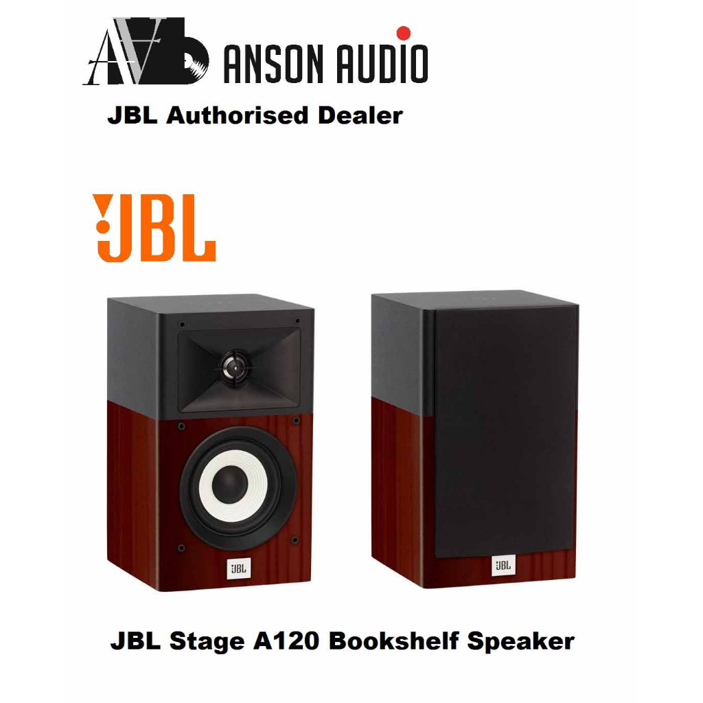 JBL Stage A120 Bookshelf Speaker Shopee Singapore