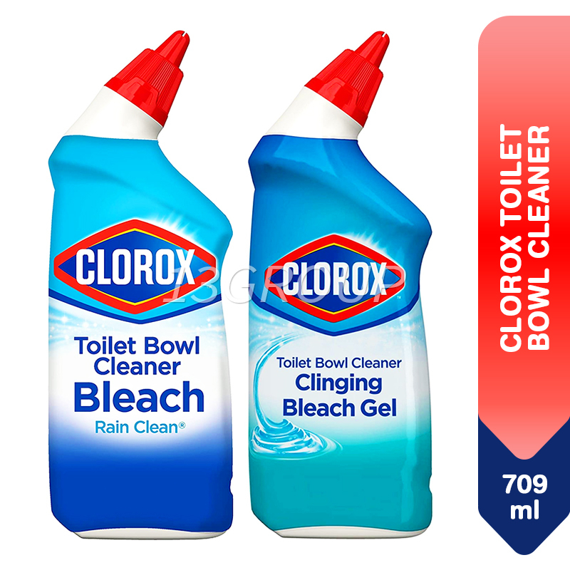 Clorox Toilet Bowl Cleaner With Bleach / Clinging Bleach Gel, 709ml