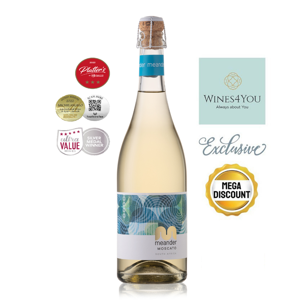 Meander Moscato White South Africa Sparkling Wine Shopee Singapore