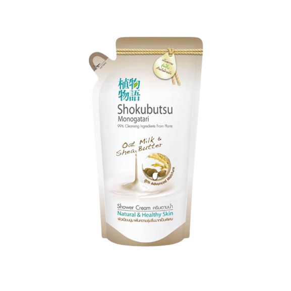 Shokubutsu Monogatari Moisturising Body Wash Refill Pouch Bag Pack