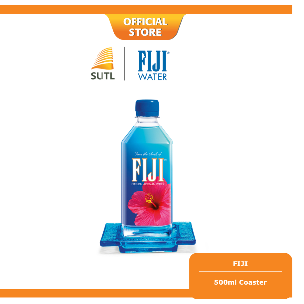 FIJI Natural Artesian Water 500ml Coaster Shopee Singapore